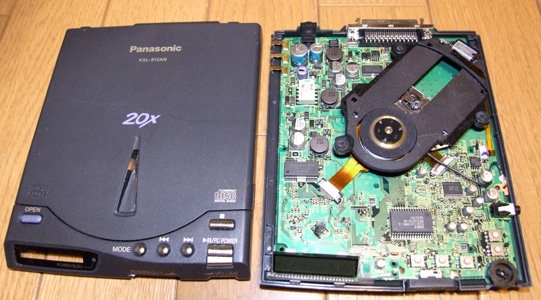 スタフ屋 SCSIポータブルCD-ROM(Panasonic KXL-810AN)